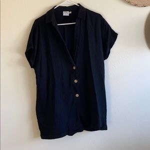 Princess Polly black romper.